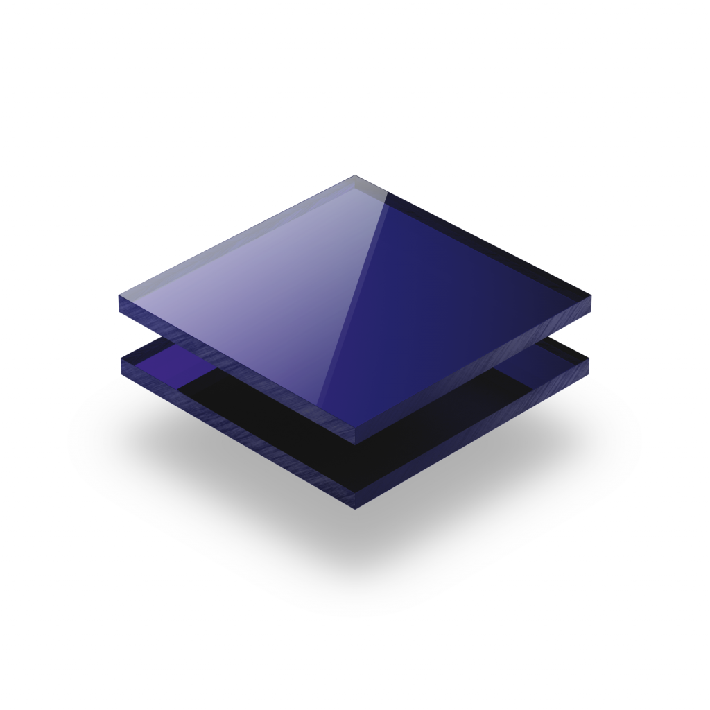 miroir bleu plexiglass miroir bleu