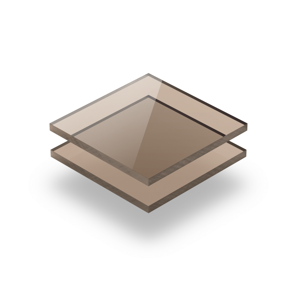 teinté brun plexiglass teinté brun
